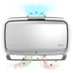 Air Purifiers<Fellowes AeraMax Pro AM4S H13 True HEPA Standing Air Purifier, Silver (9451201)