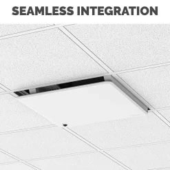 Air Purifiers<Fellowes Array AR1 True HEPA Ceiling Mounted Air Purifier, 5-Speed, White (5888601)