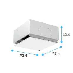 Air Purifiers<Fellowes Array AR1 True HEPA Ceiling Mounted Air Purifier, 5-Speed, White (5888601)