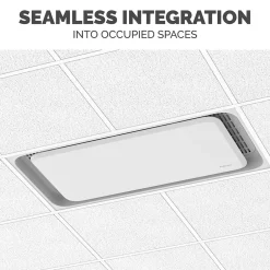 Air Purifiers<Fellowes Array AR1 UVC UV Light Ceiling Mounted Air Purifier, 1-Speed, White (5889501)