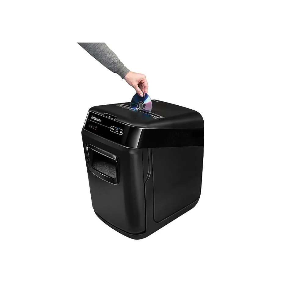 Fellowes AutoMax 200C 200-Sheet Cross-Cut Commercial Shredder (4653501)* Shredders & Accessories