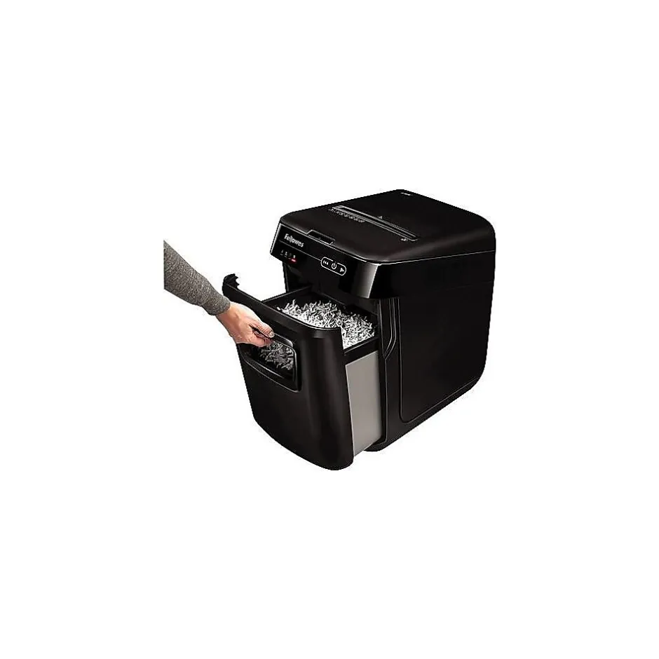 Fellowes AutoMax 200C 200-Sheet Cross-Cut Commercial Shredder (4653501)* Shredders & Accessories