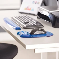 Fellowes Crystals Gel Wrist Rest, (91137)* Ergonomic Wrist Rests