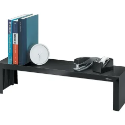 Fellowes Designer Suites Desk Shelf, Holds Up to 30 lbs., Black (8038801)* Monitor Mounts & Stands