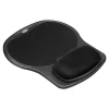 Fellowes Easy Glide Gel Mouse Pad/Wrist Rest Combo, Non-Skid Base, Black (93730)* Ergonomic Wrist Rests