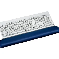 Fellowes Gel Wrist Rest, Sapphire (98737)* Ergonomic Wrist Rests