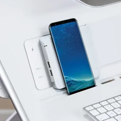 Fellowes Lotus DX Sit-Stand Workstation Adjustable Monitor Stand, White (8080201)* Monitor Mounts & Stands