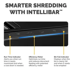 Fellowes LX220 20-Sheet Micro-Cut Shredder, Black (5015401)* Shredders & Accessories