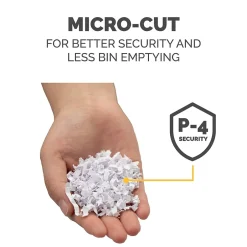 Fellowes LX220 20-Sheet Micro-Cut Shredder, Black (5015401)* Shredders & Accessories