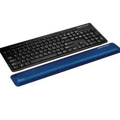 Fellowes Microban Gel Wrist Rest, Sapphire (9175601)* Ergonomic Wrist Rests