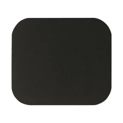 Fellowes Mouse Pad, Non-Skid Rubber Backing, Black (58024)* Ergonomic Wrist Rests
