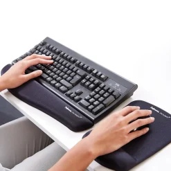 Fellowes PlushTouch Wrist Rest with Microban, (9252101)* Ergonomic Wrist Rests