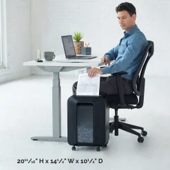 Fellowes Powershred LX170 12-Sheet Cross Cut Personal Paper Shredder (FEL5501401)* Shredders & Accessories