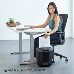 Fellowes Powershred LX45 8-Sheet Cross Cut Personal Paper Shredder (FEL4400201)* Shredders & Accessories