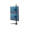 Fellowes Professional Series Freestanding Dual Stacking Monitor Arm, Up to 32", Black (8044001)* Monitor Mounts & Stands