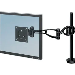 Fellowes Professional Series Depth Adjustable Arm Monitor, Up to 21", Black (8041601)* Monitor Mounts & Stands