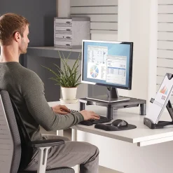 Fellowes Standard Adjustable Monitor Riser, Up to 42