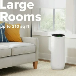 Air Purifiers<Filtrete Large Room RAP Device True HEPA Tower Air Purifier, WiFi Enabled, White (FAP-ST02N)