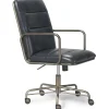 Sale Franklin Bonded Leather Computer and Desk Chair, Charcoal Gray (CHR10060A) Office Chairs