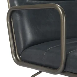 Sale Franklin Bonded Leather Computer and Desk Chair, Charcoal Gray (CHR10060A) Office Chairs