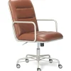 Discount Franklin Bonded Leather Computer and Desk Chair, Camel (CHR10060B) Office Chairs