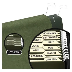 Find It Heavy Duty Hanging File Folder, Legal Size, Green, 20/Pack (FT07043) Hot