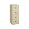 Outlet Patriot 4-Drawer Vertical File Cabinet, Fire Resistant, Letter, Parchment, 31.56"D (4P1831-CPA) File Cabinets
