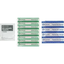First Aid Kits<First Aid Only Cuts and Scrapes Care Kit,6 Pieces, 25 Packs/Carton (91576)