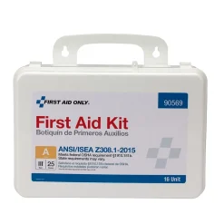 First Aid Kits<First Aid Only First Aid Kits, 16 Pieces, White (90569)