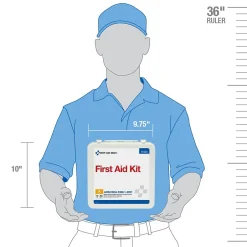 First Aid Kits<First Aid Only Metal First Aid Kit, ANSI 2021 Class A, 50 People, 184 Pieces (91328)