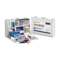 First Aid Kits<First Aid Only Metal First Aid Kit with Medication, 25 People, 106 Pieces (224-U/FAO)
