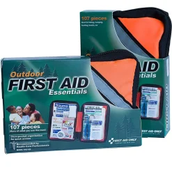 First Aid Kits<First Aid Only Outdoor First Aid Kit,107-Piece, Orange (FAO-420)