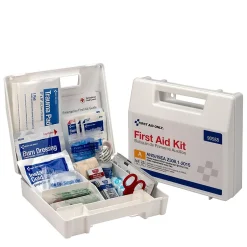 First Aid Kits<First Aid Only Plastic First Aid Kit, ANSI 2015 Class A, 25 People, 89 Pieces (90588)