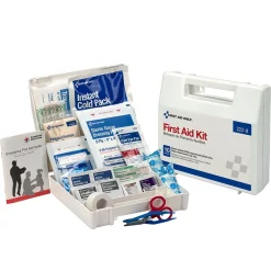 First Aid Kits<First Aid Only Plastic First Aid Kit, 10 People, 62 Pieces (222-U)