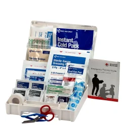 First Aid Kits<First Aid Only Plastic First Aid Kit, 10 People, 62 Pieces (222-U)