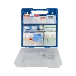 First Aid Kits<First Aid Only QuickTreat First Aid Kit, Plastic Case, 50 People, 370 Pieces (91407)