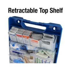 First Aid Kits<First Aid Only QuickTreat First Aid Kit, Plastic Case, 50 People, 370 Pieces (91407)