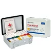 First Aid Kits<First Aid Only Unitized Metal First Aid Kit, ANSI 2015 Class A, 25 People, 82 Pieces (90568)