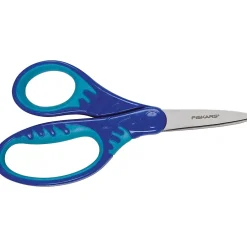 Fiskars Softgrip 5" Stainless Steel Kid's Scissors, Pointed Tip, Assorted Colors (194230-1001) Clearance