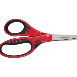 Fiskars SoftGrip 5" Steel Kids Scissors, Blunt Tip, Assorted Colors (9422) Hot