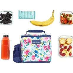 Lunch Boxes & Bags<Fit & Fresh Simplified Lunch Bag, Floral (2843SIM3167)