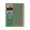 Five Star 100% Recycled 3-Hole Punched 2-Pocket Paper Folder, Assorted Colors (330027-22) New