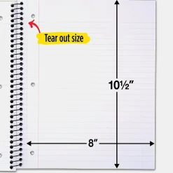 Five Star 3-Subject Notebooks, 8