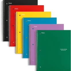 Five Star 3-Subject Notebooks, 8