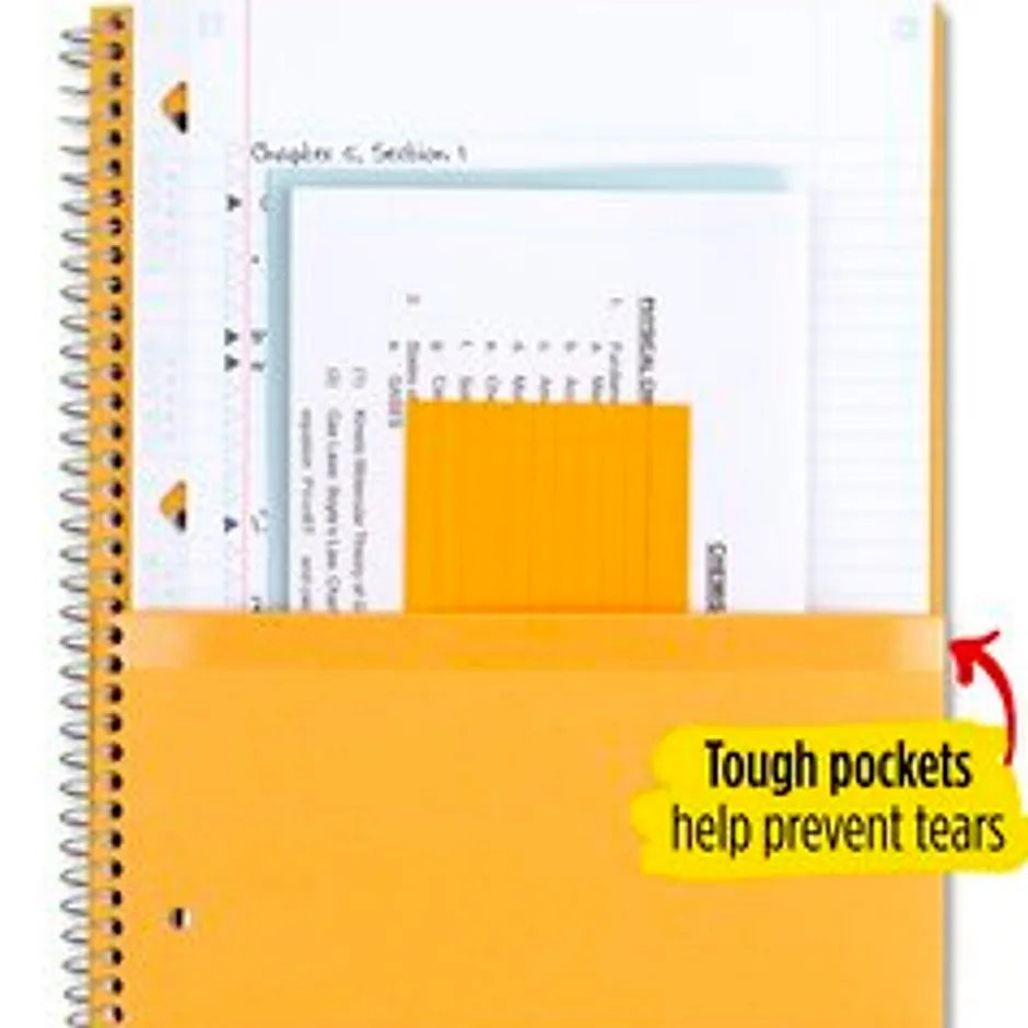 Five Star 1-Subject Notebooks, 8.5" x 11", College Ruled, 100 Sheets (06206/08076) Assorted Best