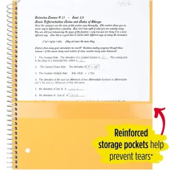 Five Star 5-Subject Notebook, 8.5