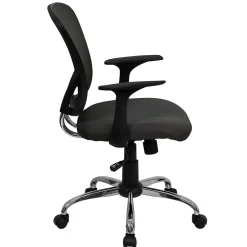 Discount Alfred Ergonomic Mesh Swivel Mid-Back Task Office Chair, Dark Gray (H8369FDKGY) Office Chairs