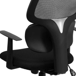 Outlet Ariel Ergonomic Mesh Swivel Mid-Back Task Office Chair, Black (BT2755BK) Office Chairs