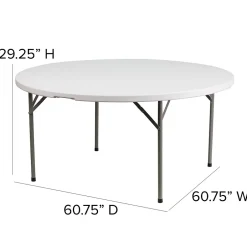 Clearance Elon Folding Table, 60.75