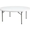 Online Elon Folding Table, 71" x 71", Granite White (DADYCZ180RGW) Folding Tables
